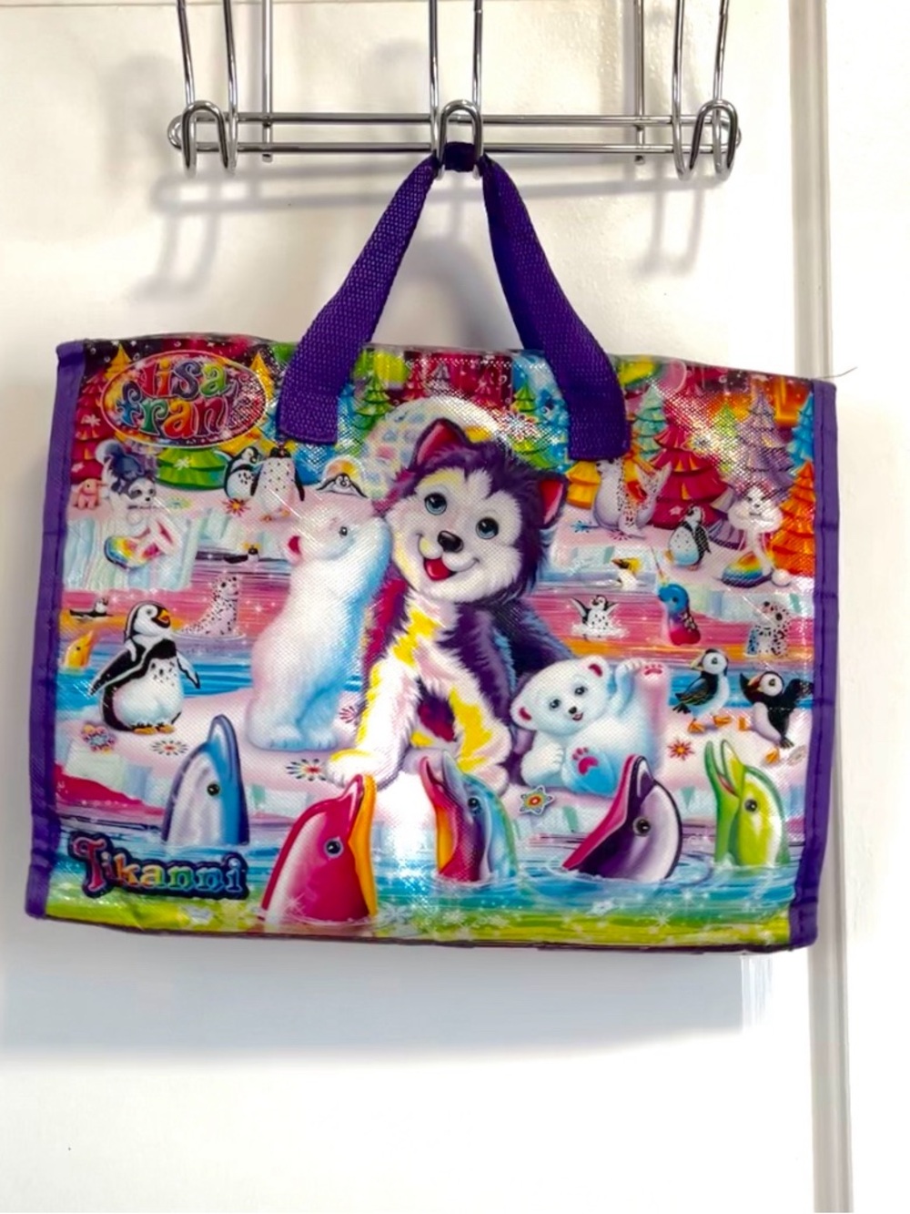 Lisa Frank Trifold Portfolio Carrying School Organizer
